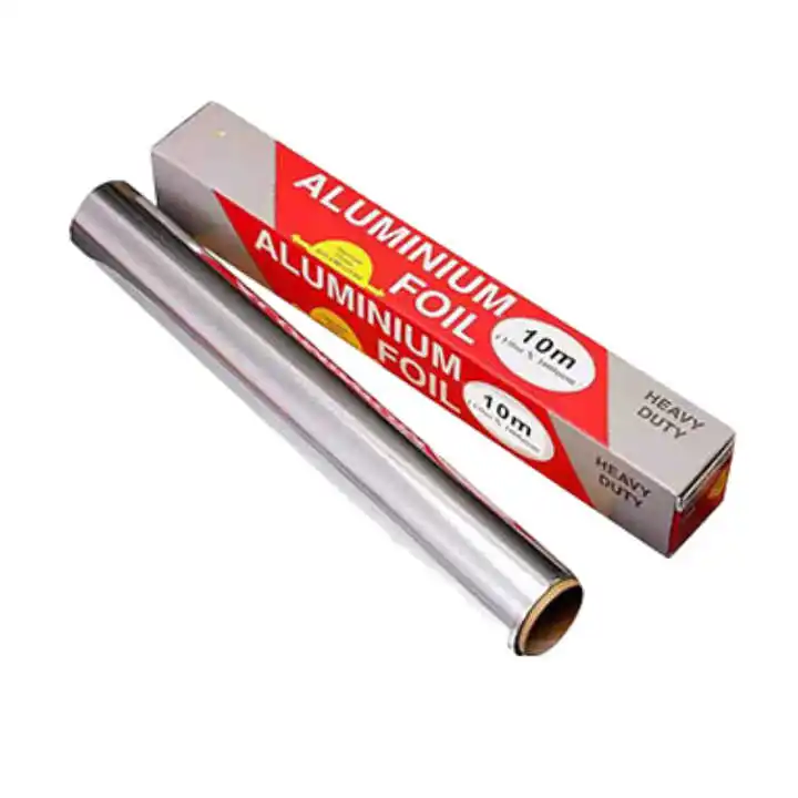 Factory wholesale aluminum foil roll aluminum foil paper household kitchen use 8011 aluminum foil roll paper