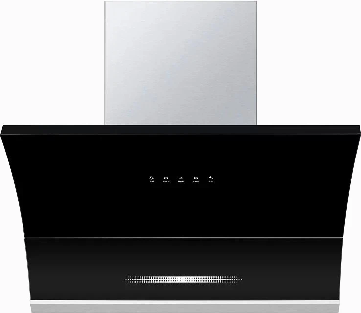 OEM customized side suction big power range hood household apartment cooker hood automatic cleaning range hoods