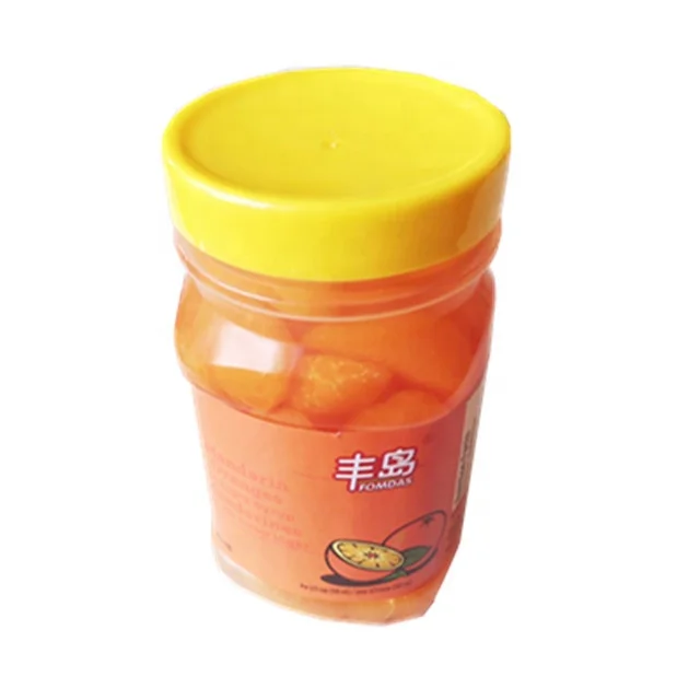 Low Calorie 20oz Canned Orange in Fruit Juice in Plastic Jars