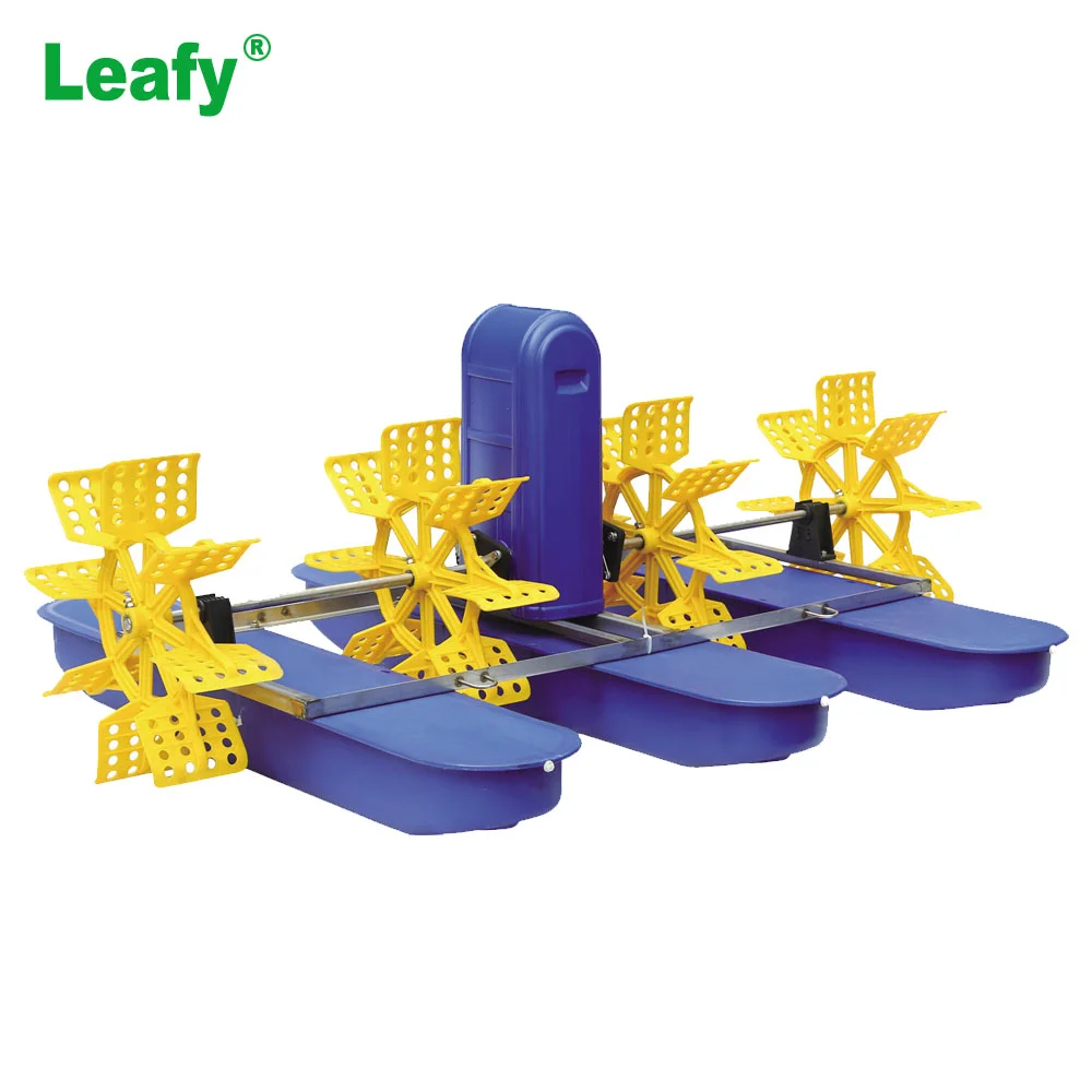 ECO aquaculture industrial 4 impeller paddle wheels aerator in China