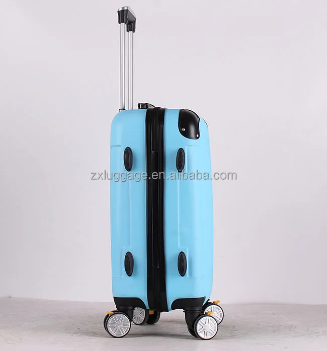 Zhuoxing abs material iron trolley 16 20 24 28 inch chinese travel suitcases for women 4 wheels