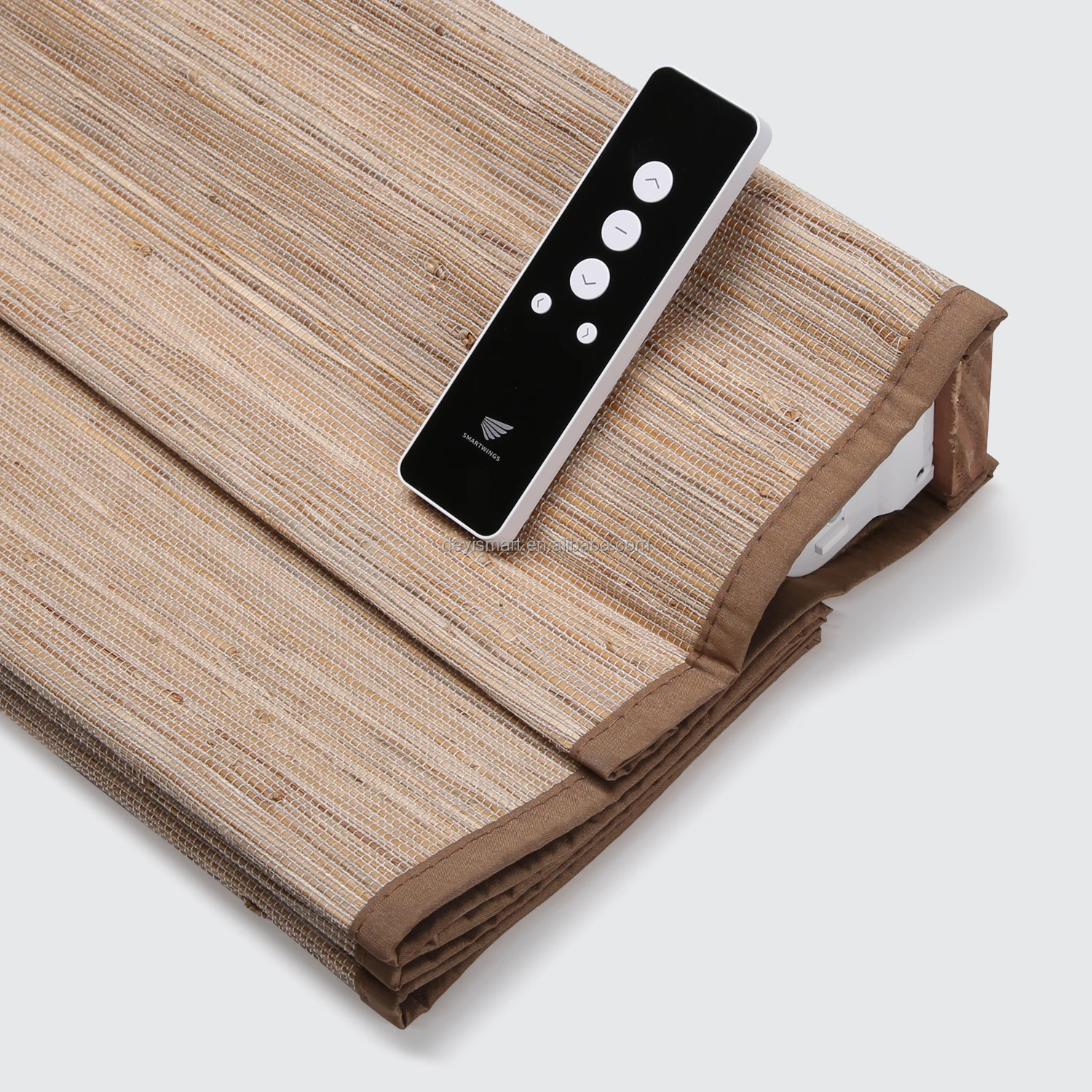 Smart Woven Wood Roller Blinds Window Shades