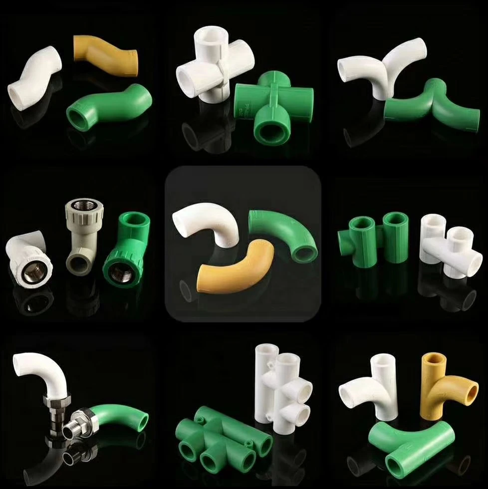 PPR cross fitting  Equal cross fitting replaced bend fitting functionality ppr fitting China factory direct sell