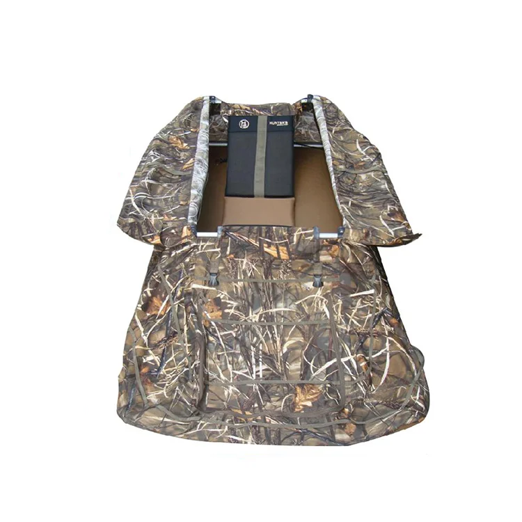 Foldable Waterproof Camouflage 2 man For Outdoor Ground Hunting Blind Tent