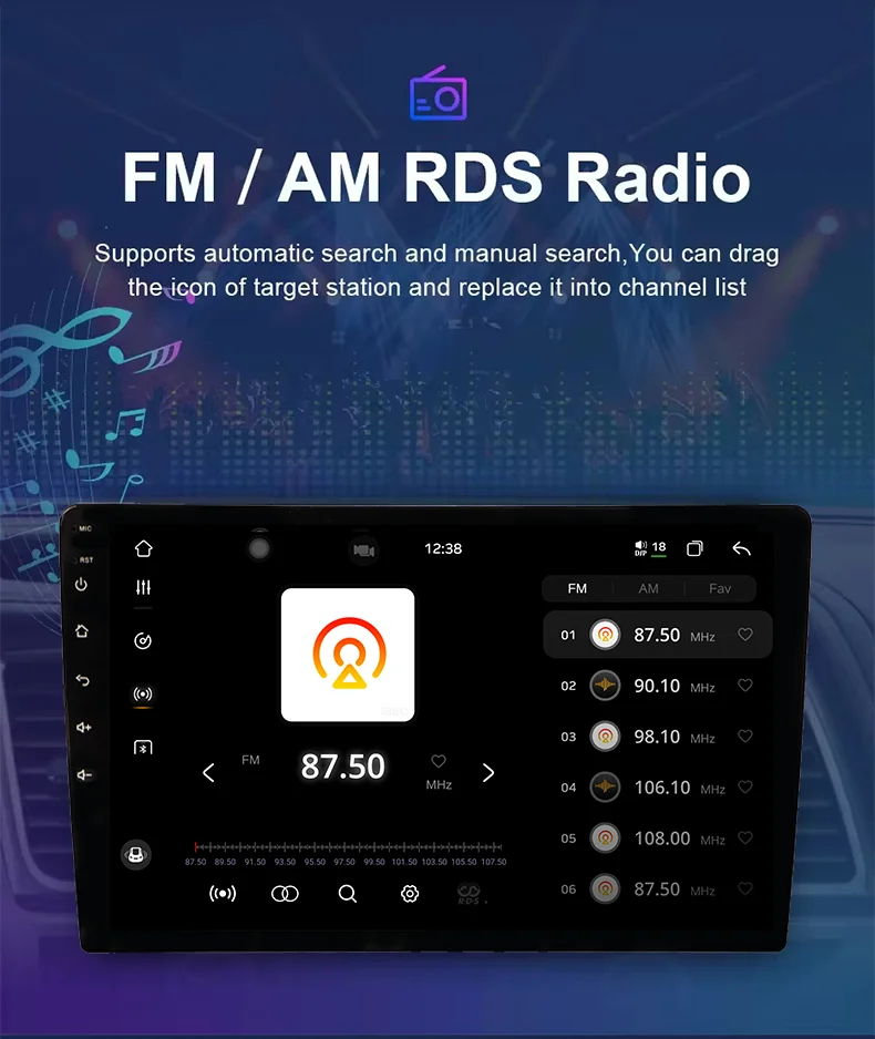 Trading Company Car split-screen surround sound GPS Navigation Car DVD Player 7870 Universal 2K Touch screen