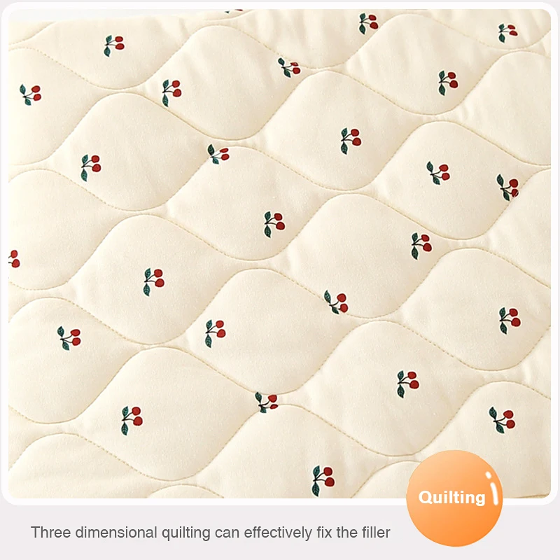 Хлопковое бамбуковое стеганое детское одеяло, сезон осень-зима, стеганое одеяло, детское однотонное одеяло с принтом, одеяло для новорожденных, игровой коврик