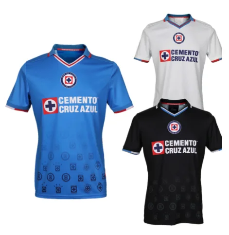 Cruz Azul 2022-23 Soccer Custom Jersey   Football Top Clothes Quick Dry  Breathable T-Shirt