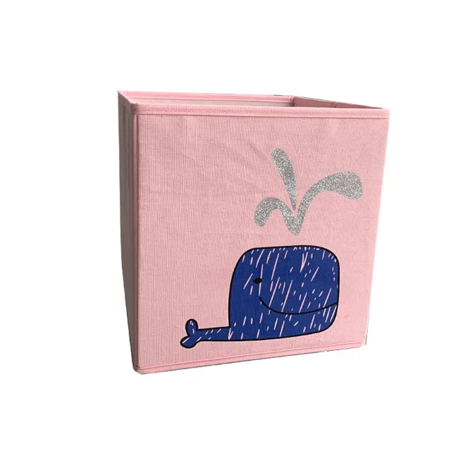 
New Foldable Storage Bins Clothes Toys Cube Fabric Cute Kids Storage Box 