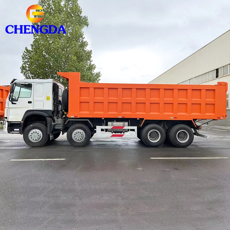Factory Sale 2016-2024 Sinotruk Used 6x4 8x4 RHD Tipper Trucks 10 12 Wheeler 30 Ton 371hp 375hp 380hp Howo Dump Truck