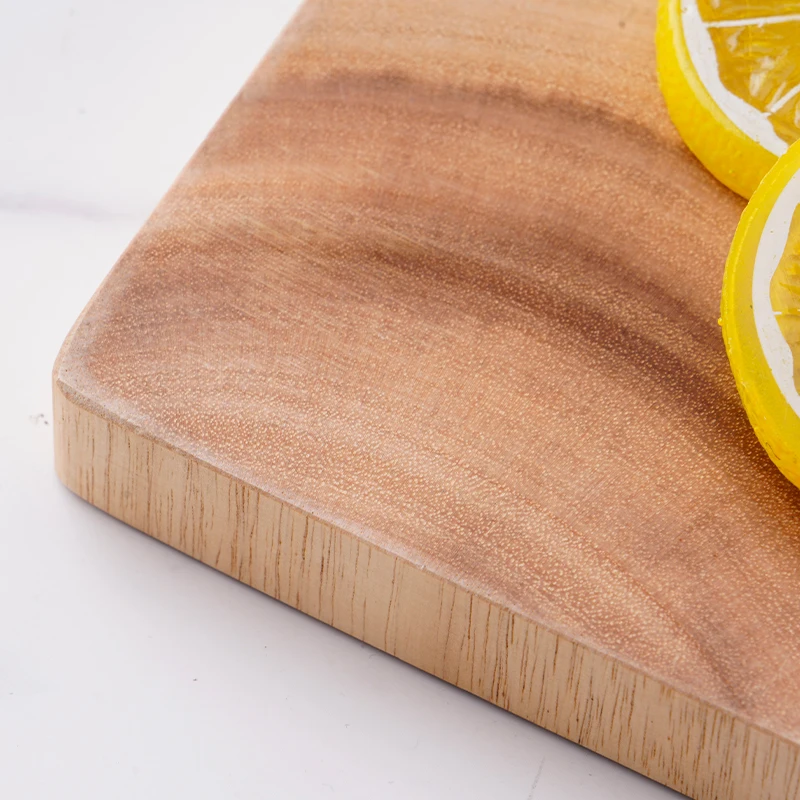 Customized LOGO wholesale hot large size kitchen luxury olive acacia wood resin cutting board