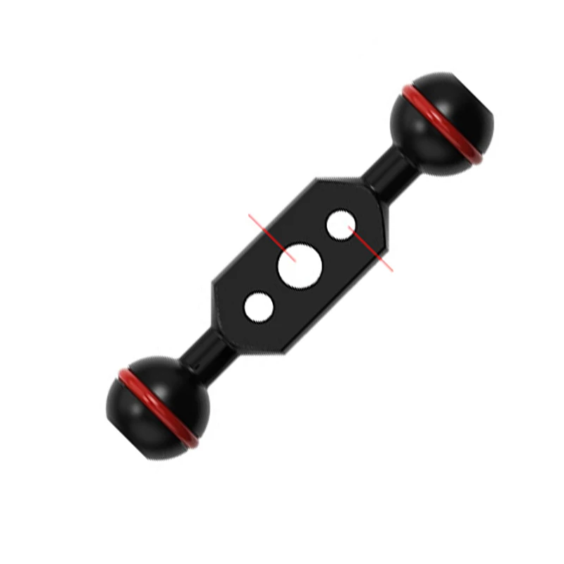 Magic hand link 3 inch double ball head with extended arm monitor lamp bracket universal extension bracket