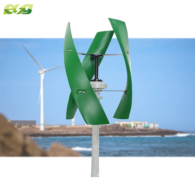 ESG Wind Turbine Hot Selling Latest Design STARRING Vertical Power Spiral Type Wind Helix Turbine Generator