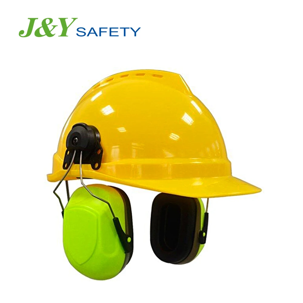 Safety Foam Ear Muffs Sound Proof Detachable Earmuff For Construction Site