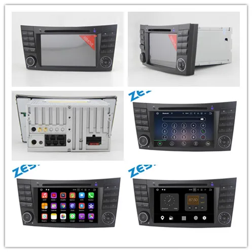 Android 12 7 Inch Car radio Player For Mercedes Benz E-Class/W211/E200/E220/E300/E350 Quad Core Wifi 3G USB GPS audio