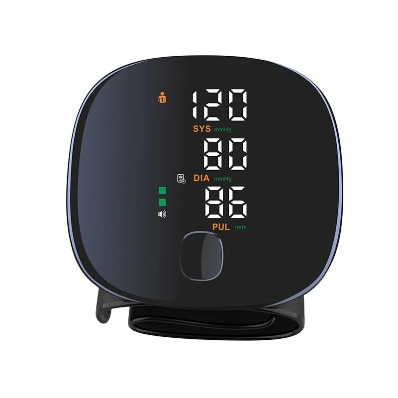 Full Automatic Digital Sphygmomanometer Upper Arm Blood Pressure Meter with Electric and Machinery Power Source