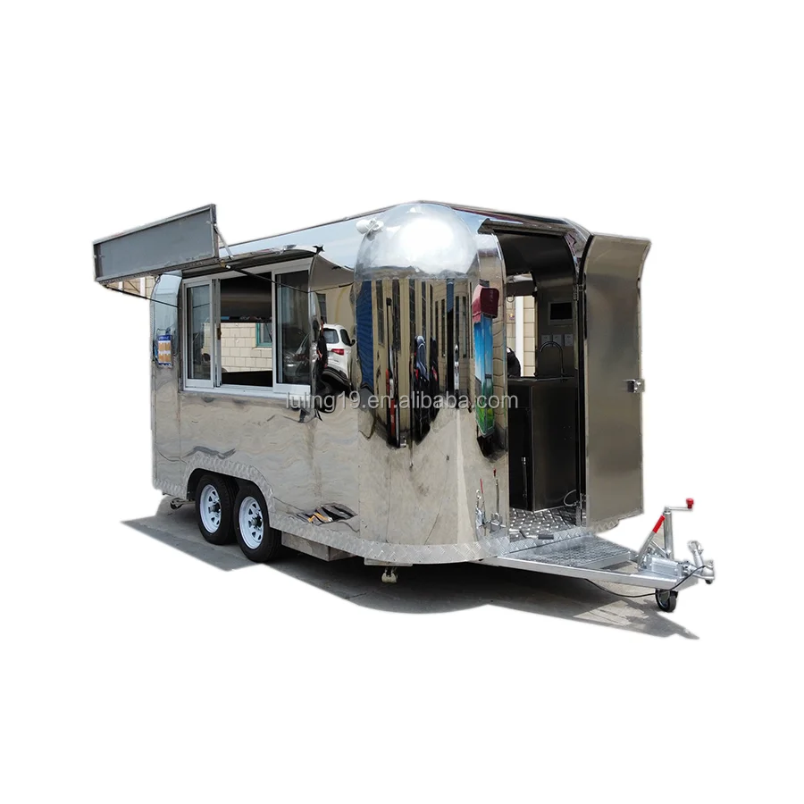 
shawarma food truck hamburger food trailer/mobile airstream food trailer 