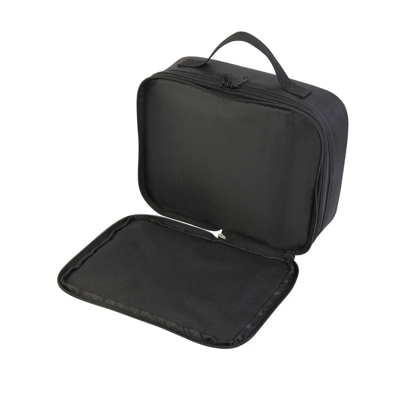 China warehouse Student Kids Sublimation Blanks Polyester Portable Lunch Tote Bag For Sublimation  with Zipper Flap