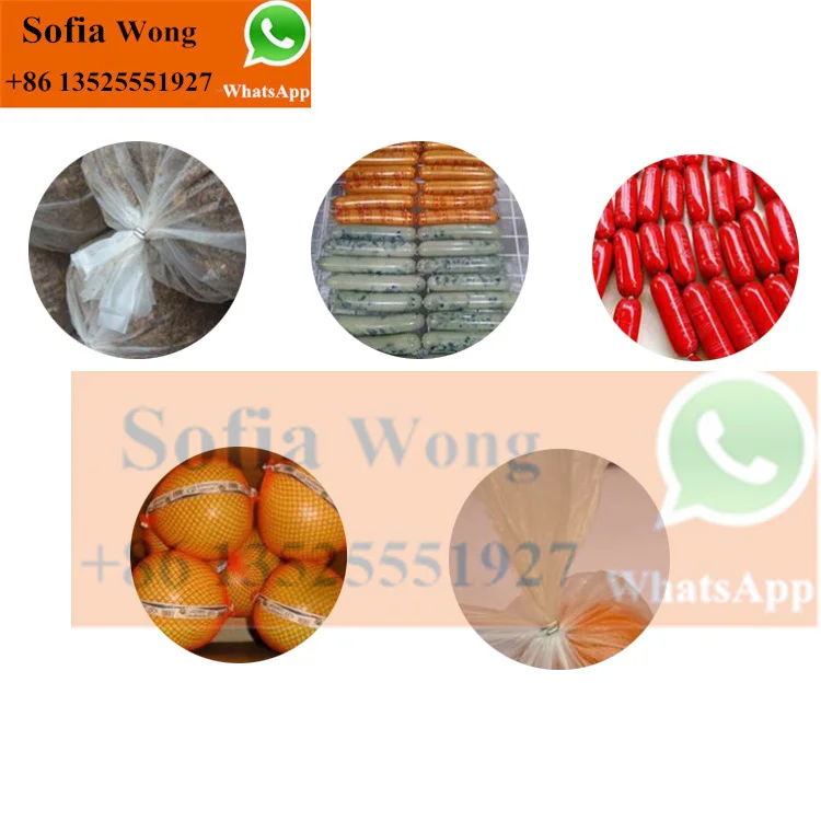 Automatic electric type fruit mesh bag packing machine onion net bag sealing clipper machine orange mesh bag clipping machine
