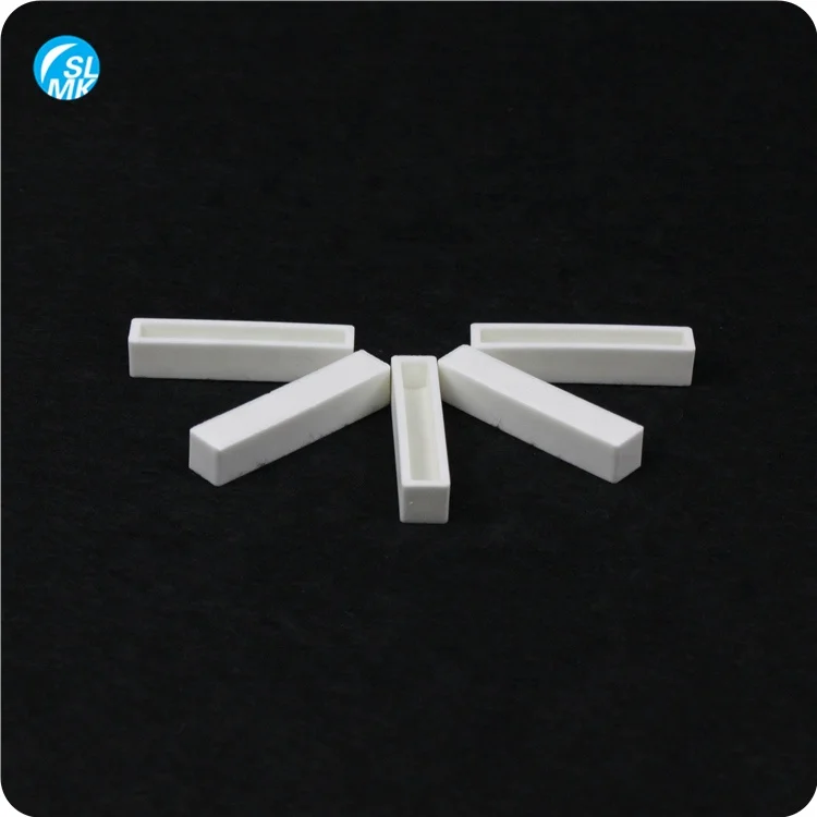 machinable industrial parts steatite ceramic boat China