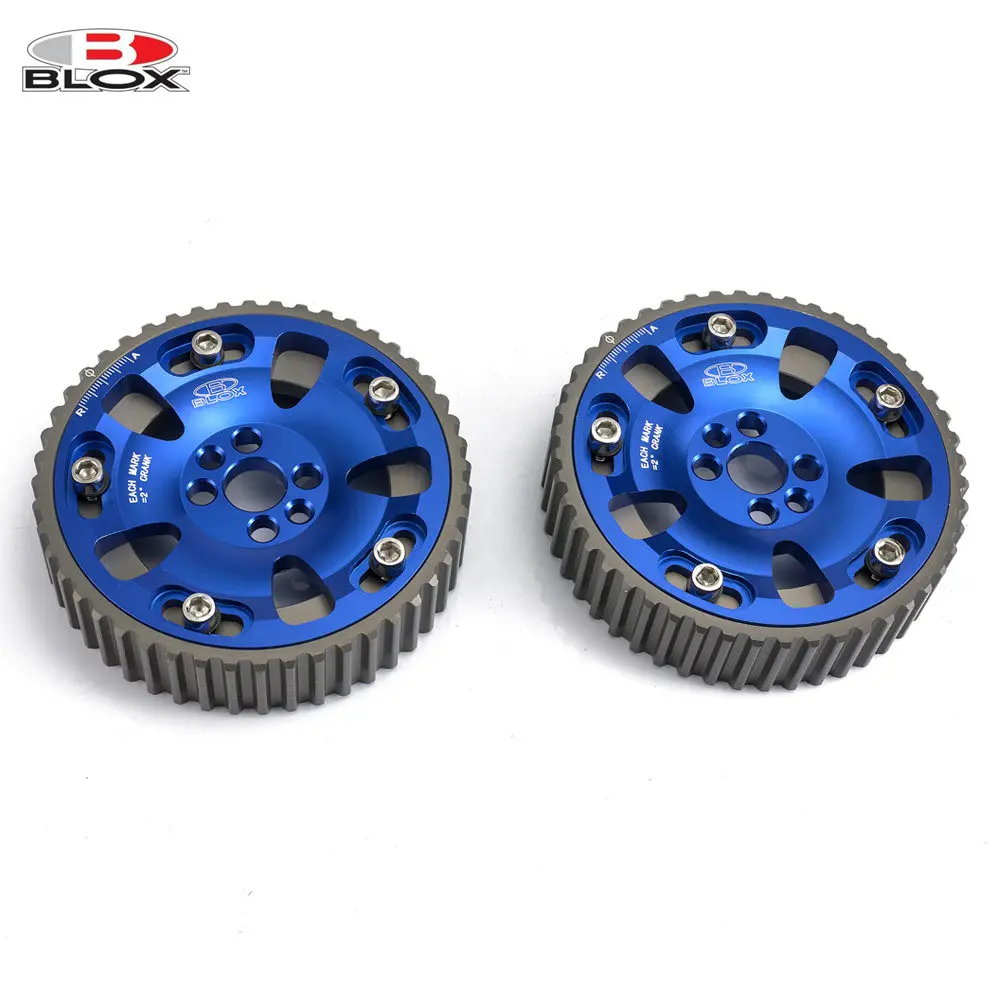 AUTOFAB - adjustable Timing Cam gears RB20DET RB25DET RB26DET Blox blue For Nissan Skyline AF-CGRB25BL