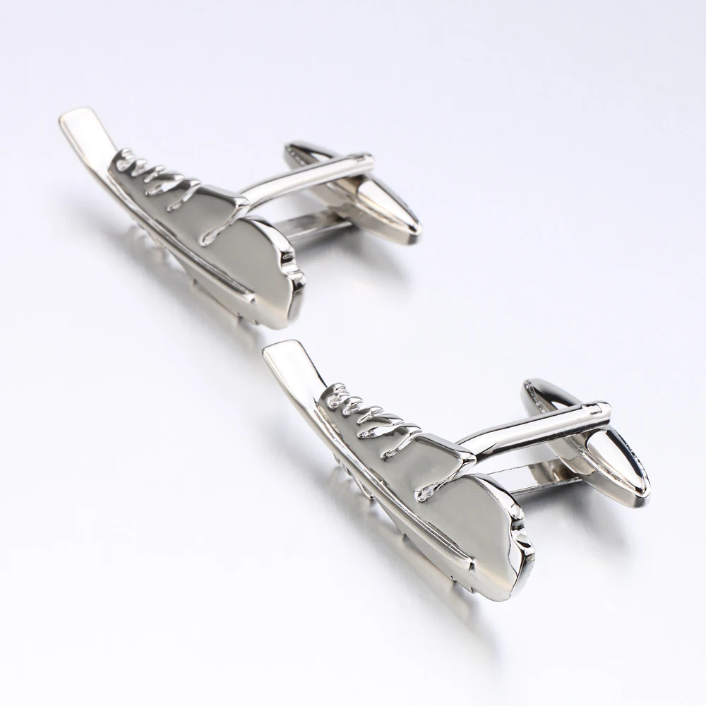 2022 Newest Wholesale Mens Replica Cufflinks Custom Brand Cufflinks Newest Wedding Shirt Feather Plumage Cufflinks