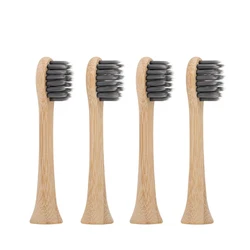 Hot Sale Electrical Toothbrush Bamboo Head Electric Toothbrush Removable Head Bamboo Electric Tooth Brush Heads