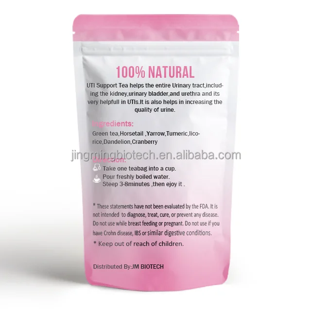 Private Label Urinary tract infection Tea UTI clear herbal blend healthy tea KIDNEY SUPPORT