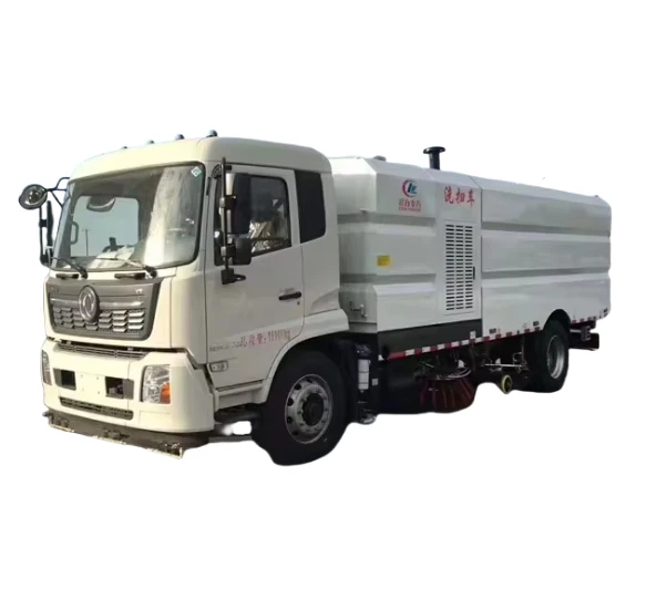 Factory Price  DONGFENG 4*2 Road Cleaning Truck City Road Sweeper Trucks for sale