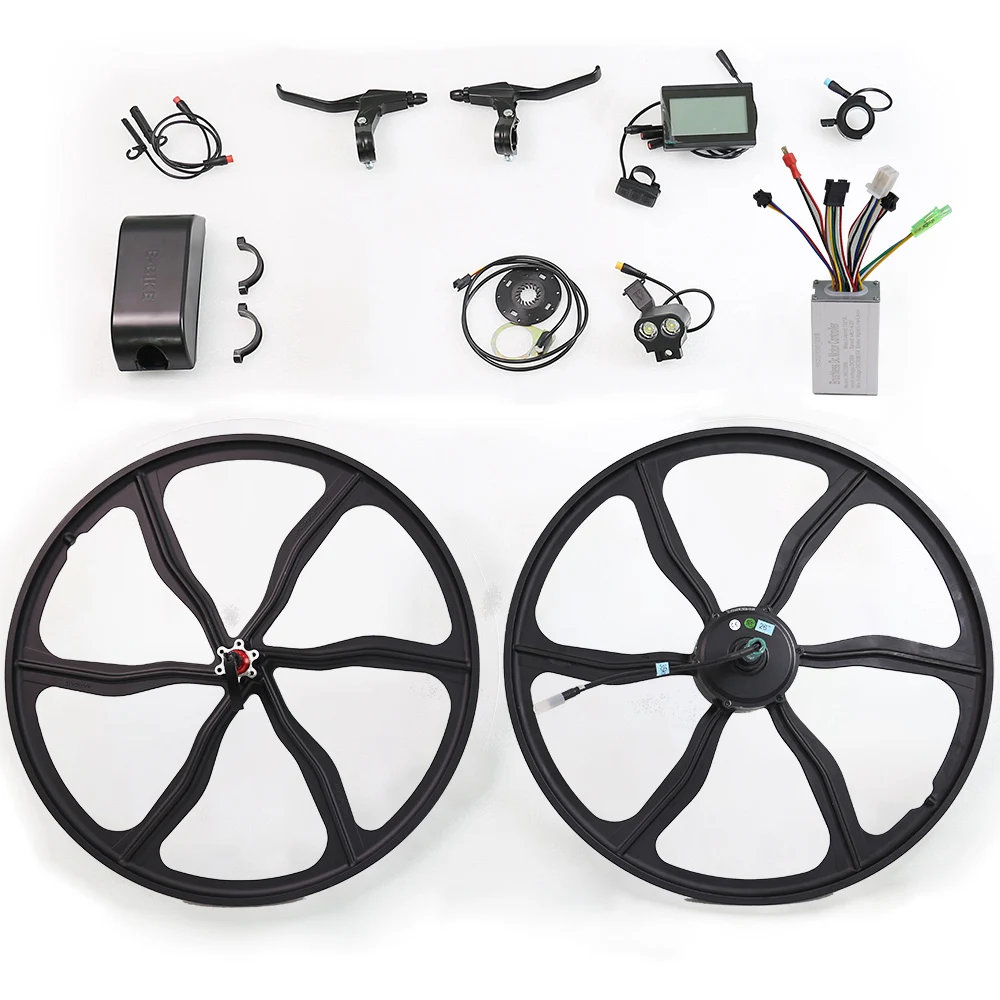 electric assist bike kit 26 inch 48v 500w wheel with brushless motor electric bicycle part mid drive electric bike kit for sale