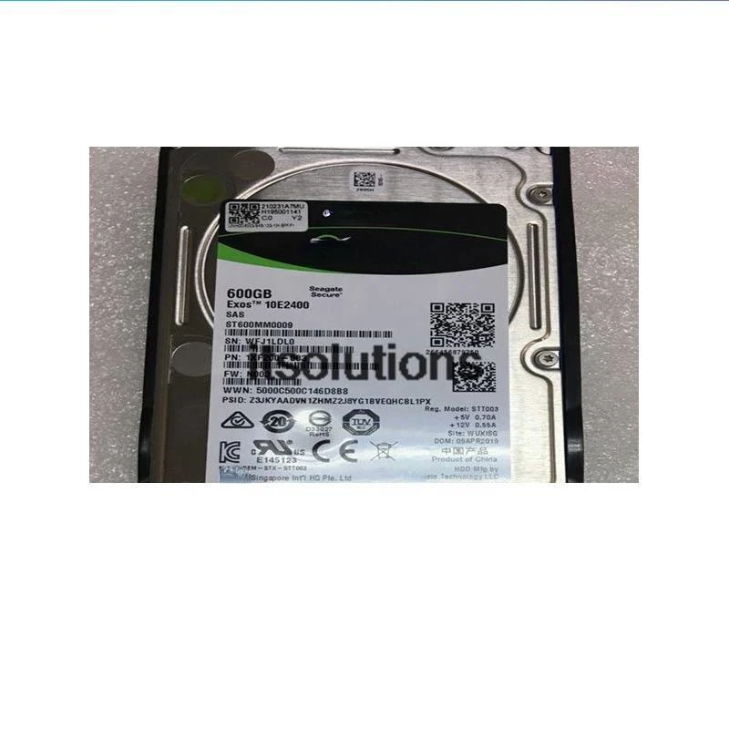 Жесткий диск для Hua San H3C 0231A6KE 0231A7MU R4900G2G3 600G SAS 2,5 10