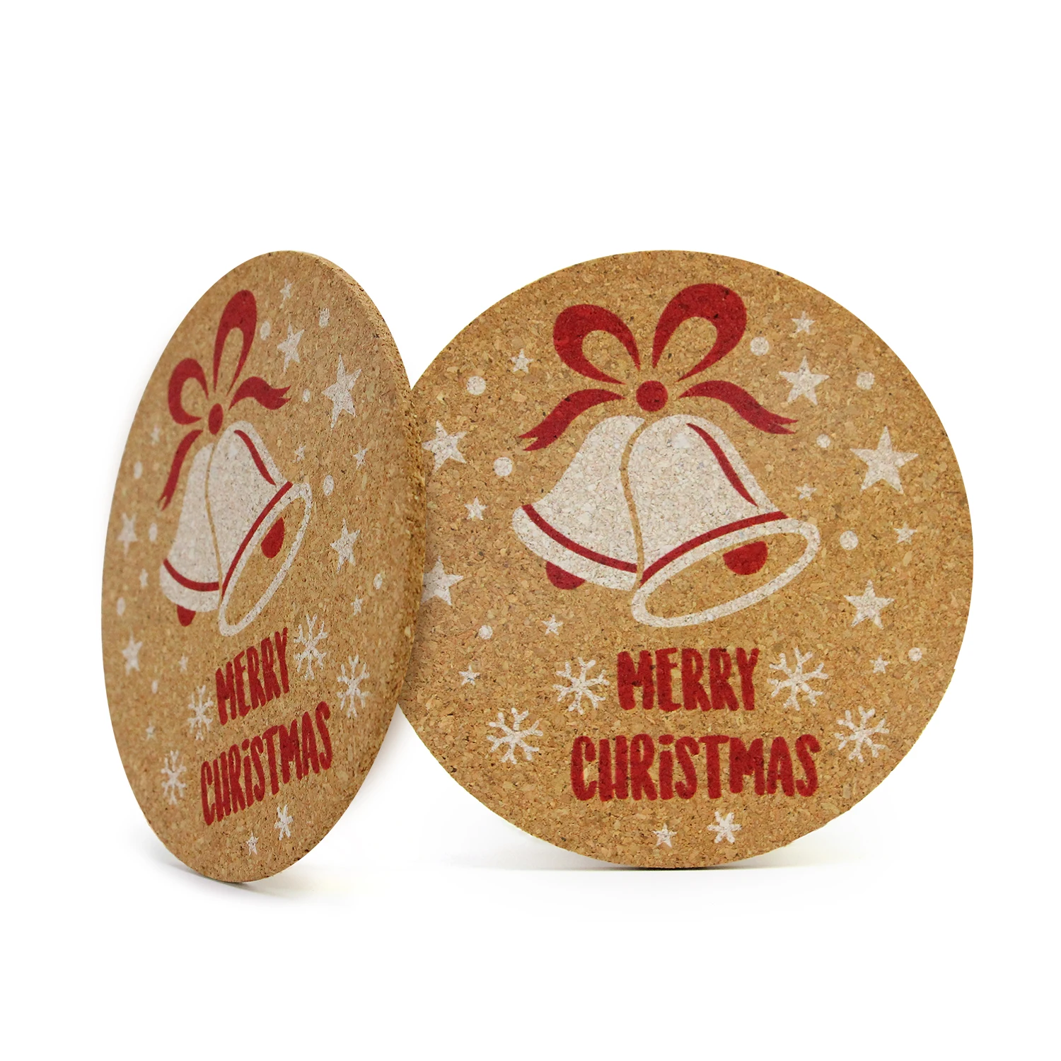 Free Design Printing Picture Cup Cork Coaster Set Anti Slip Colorful Cork Mandala Coasters For Drink Absorbent