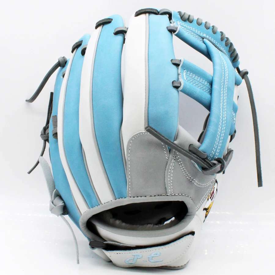 custom velcro wrist  baseball & softball kip leather baseball glove