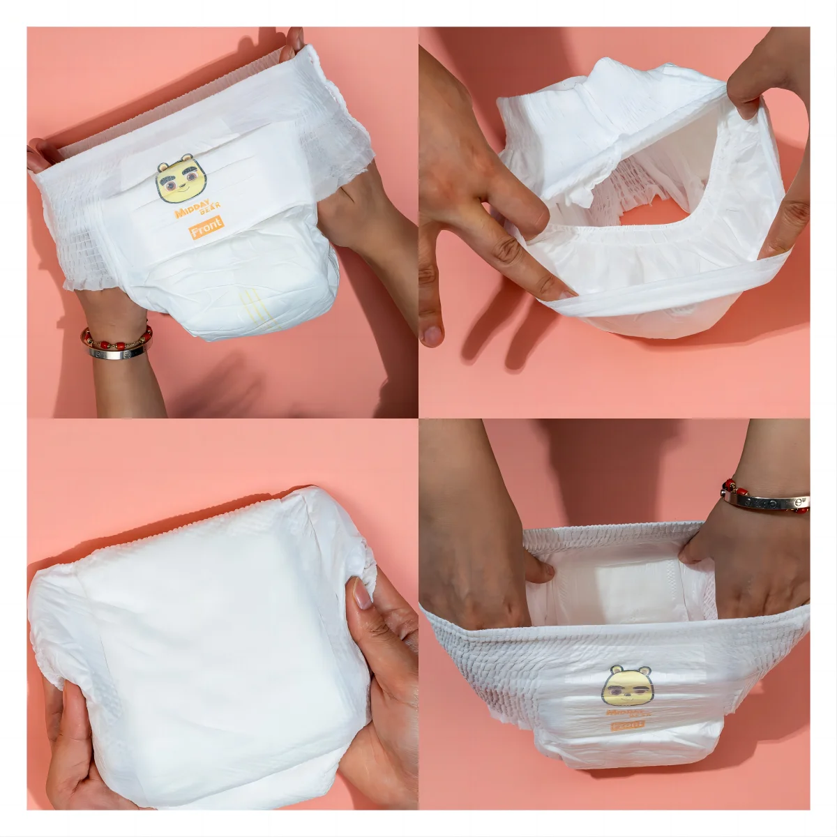 Midday Bear Factory Baby Diapers Shipping Cheap Prices Pull Up Pants Baies Underwear Wholesale