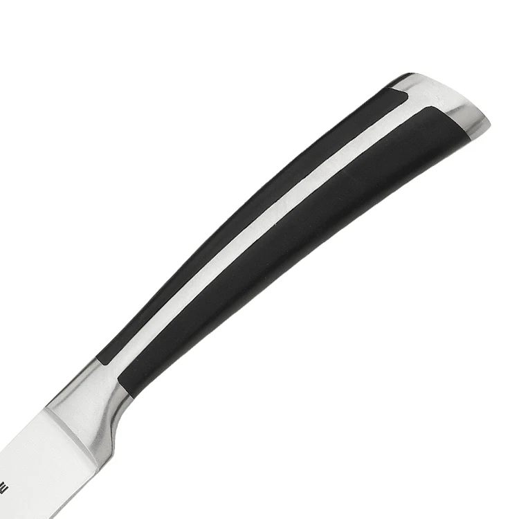 5 Inch Single Kitchen Utility Knife Universal Stainless Steel Plastic Handle Paring Steak Utility Knife