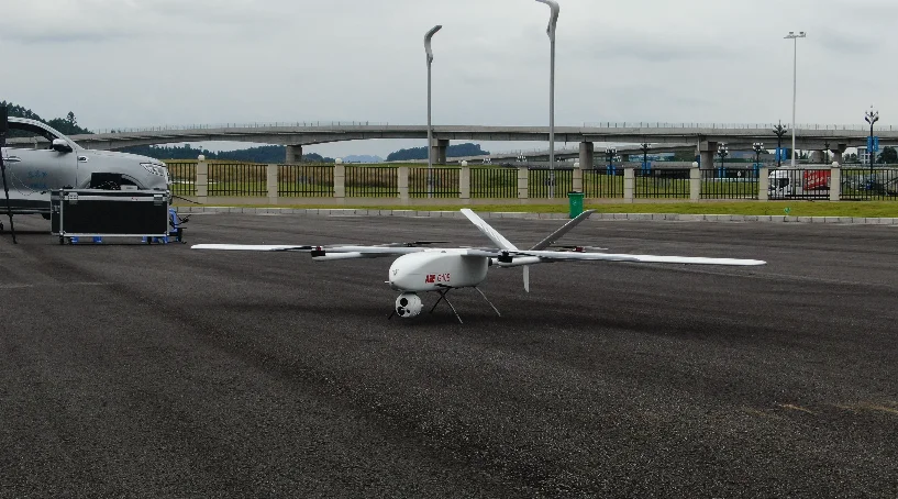 AEE Large Industry Commercial Grade Vtol Fixed Wing Professional Drone With Long Distance and Nigit Vision Camera