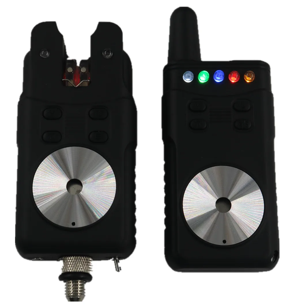 Hot Selling Products JZH-RF698S Fishing Bite Alarm with Sensor  Black 3+1+1 set with High Sensitivity