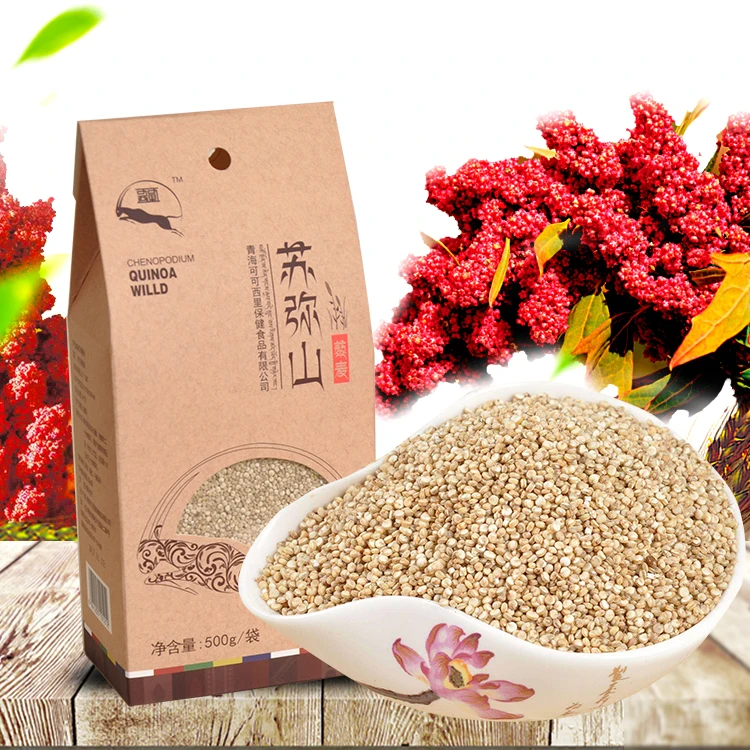 Qinghai-Тибетский происхождения 500 г бумажный пакет органический Quinoa высшего качества