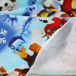 95% cotton 5%spandex printed fabric cotton french terry fleece knitted Hoodie Terry Fabric