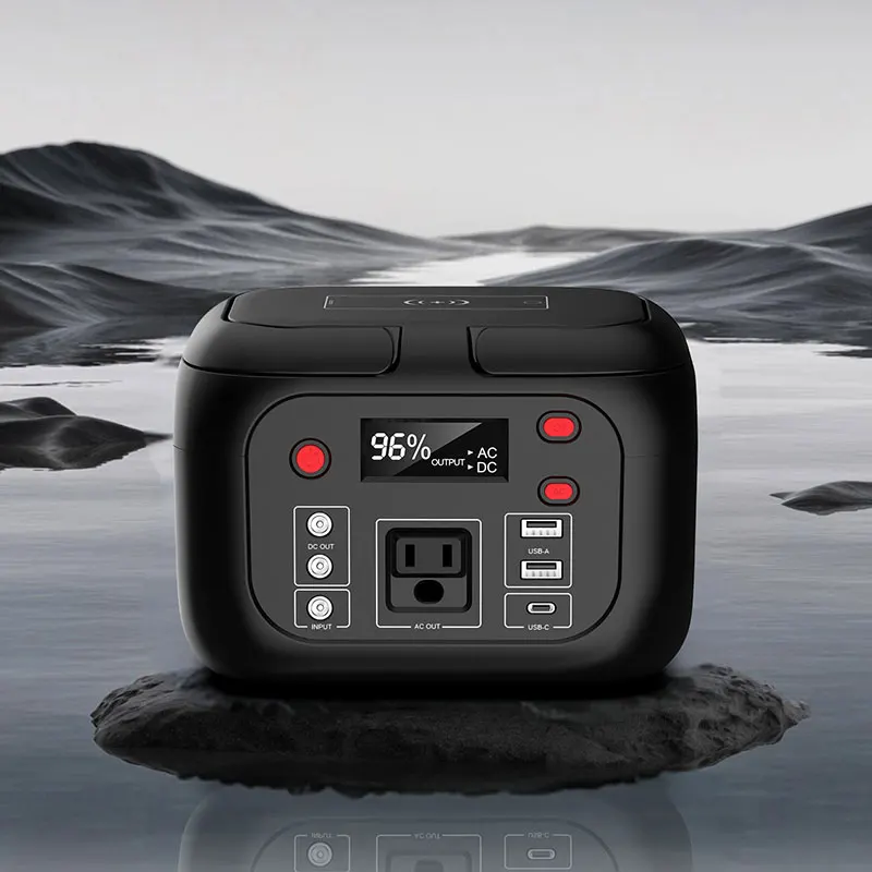 Powkey 200w 155wh Portable Power Station Emergency Power Supply li ion energy power station