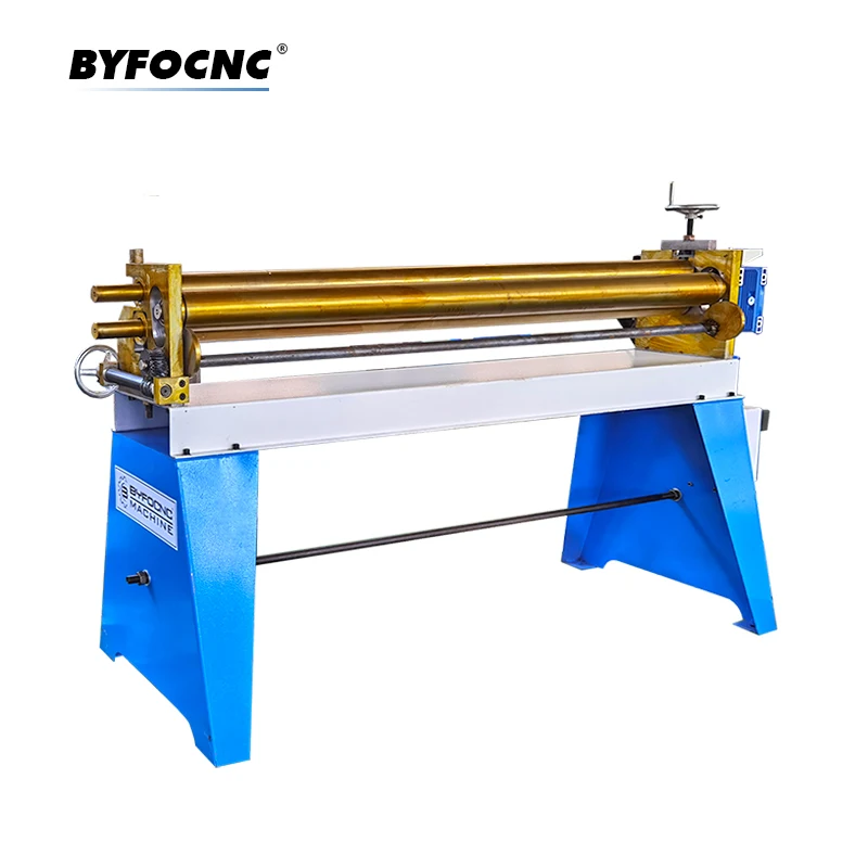 BYFO made HVAC duct three roller rolling beading machine