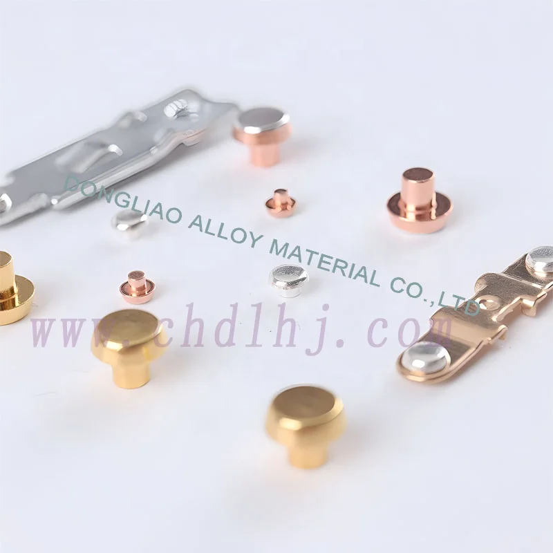 Widely Used Utility Silver Contact Rivets for Electrical Equipments/Relays/Switches
