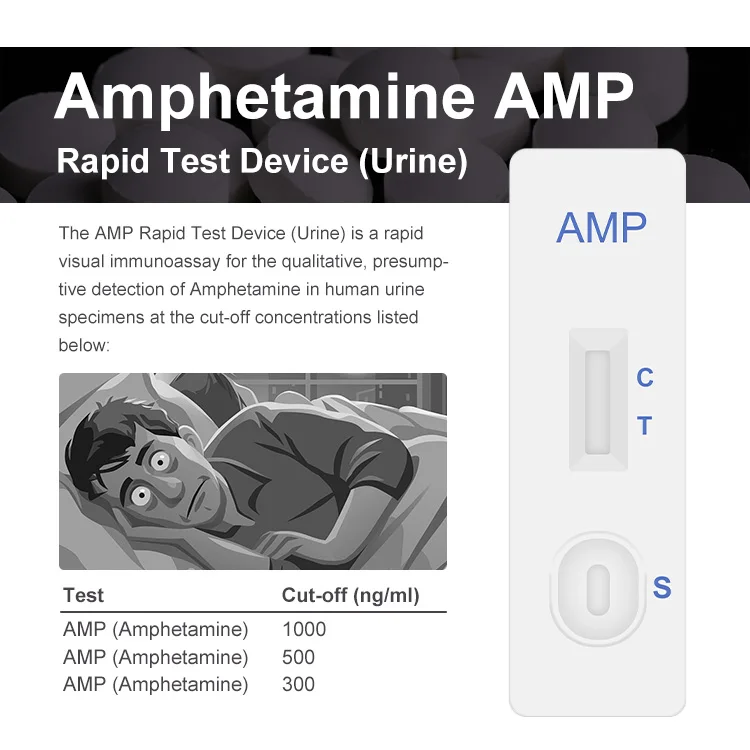Amp Cot Coc Thc Efficient Drugs Screening Solution Rapid Test Kit