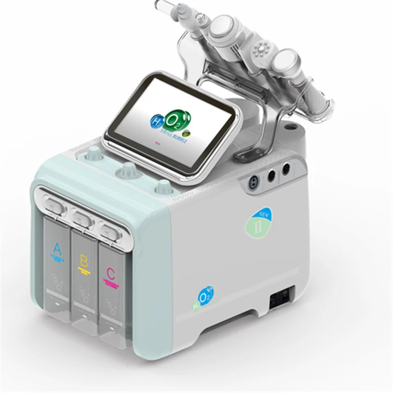 Гидравлический уход H2o2 маленький пузырь 6 в 1 кислородный прибор для