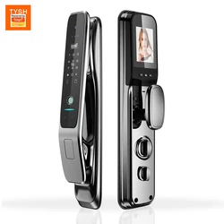 TYSH Smart Door Lock Fingerprint Digital Wifi Lock Smart Lock With Camera Monitor Send Photo To Phone