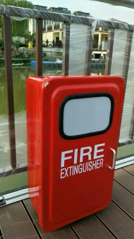 Fiber Glass Fire Extinguisher Cabinet  Size:920*490*360mm