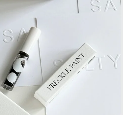 Custom your logo and packing vegan indian henna 10ml Brown maroon henna freckle