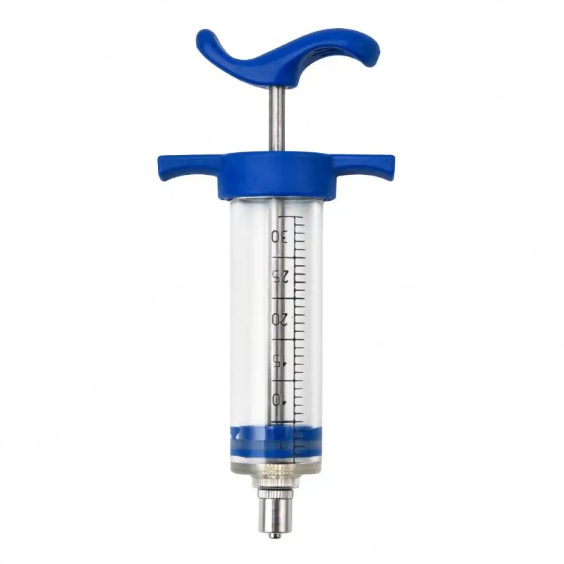 Обычный шприц 30 мл ветеринарные пластиковые шприцы для инжекторов