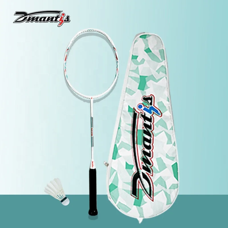 Hot Selling High Quality Badminton Racket with Cover Bag Carbon Fiber 4U Badminton Racquet for Sale