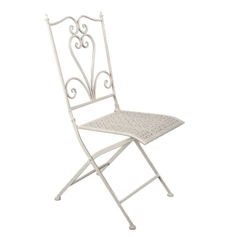 Factory Hot Selling Cheap Scrolled Wrought Iron Home Garden Patio Furniture Leisure Bistro Sets 1 Table 2 Chairs