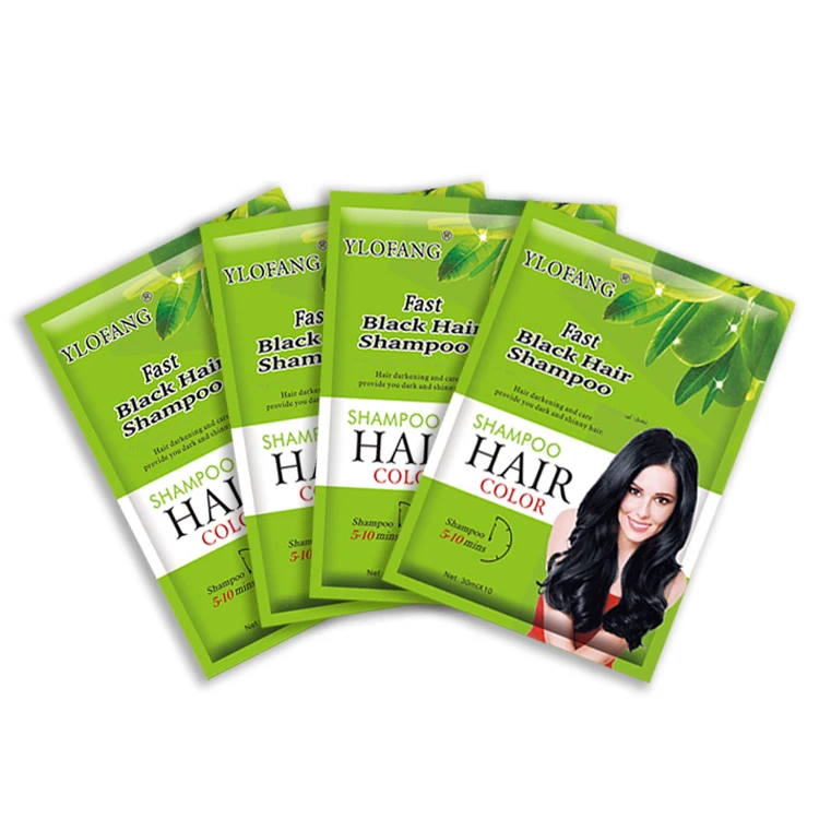 Hair Color Cream Hair Dye for Professional Salon Black Hair Dye Shampoo Without ppd Black Shampoo